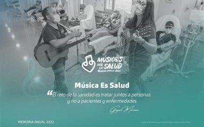Músicos por la Salud presenta su memoria de actividades: 27.000 microconciertos y 480.000 personas beneficiarias  